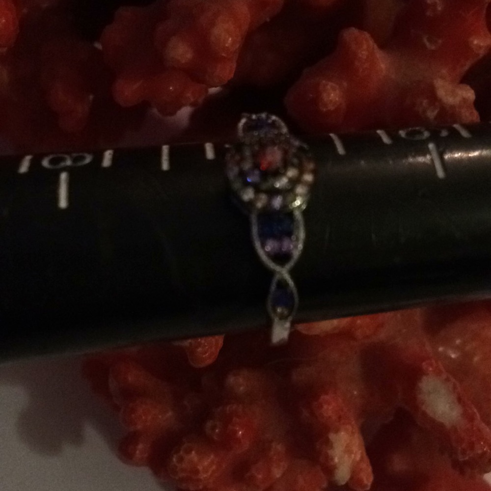 925 Multi Stone Ring - image 6